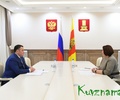 Губернатор Игорь Руденя провёл встречу с главой Кувшиновского района Анной Никифоровой