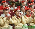 В Твери молодежь прошла маршем в честь исторического события – Дня проведения военного парада на Красной площади в Москве