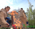 В Тверскую область доставили частицу Вечного огня с Поклонной горы в Москве