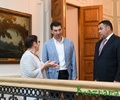 Игорь Щёголев и Игорь Руденя посетили Тверской императорский дворец