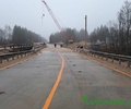 В Торжокском районе в связи с реконструкцией моста на автотрассе Торжок – Осташков действует временная объездная дорога