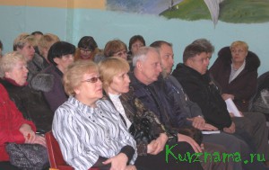 Глава района Б. Р. Зайцев выступил перед кувшиновцами с отчетом о своей работе