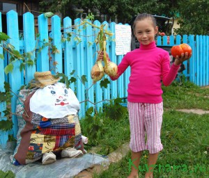 В августе, на Яблочный спас, в селе Васильково прошел праздник Урожая