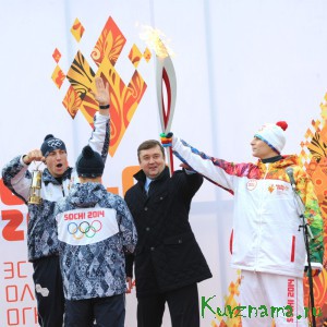 11 октября Верхневолжье приняло Эстафету Олимпийского огня