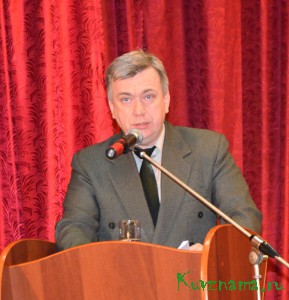13 февраля с отчетом об итогах работы районной власти в 2013 году перед жителями района выступил врио главы Кувшиновского района Д. В. Новоселов