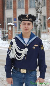 Юрий Климашин стал матросом на флагмане Северного флота – крейсере «Петр Великий»