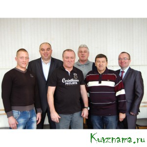 Совещание главы района И. Аввакумова, главы администрации М. Аваева с руководителем и тренерами ФСЦ, которое состоялось 3 февраля