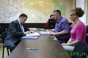Игорь Руденя представил документы на регистрацию в качестве кандидата на должность высшего должностного лица
