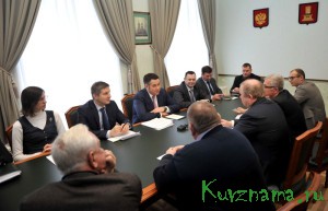Губернатор Тверской области Игорь Руденя провел встречу с представителями управляющей компании «Роснано»