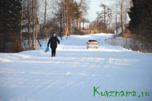 С. Тысяцкое – дорога расчищена от снега