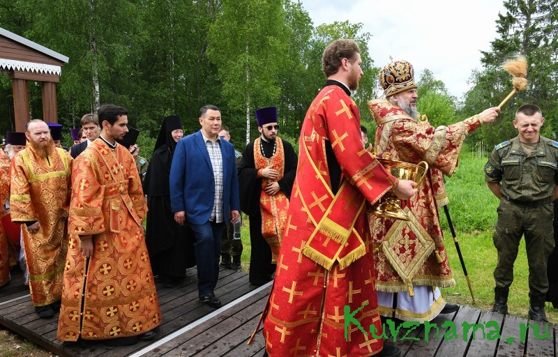 На истоке Волги в Тверской области стартовал XXV Большой Волжский Крестный ход